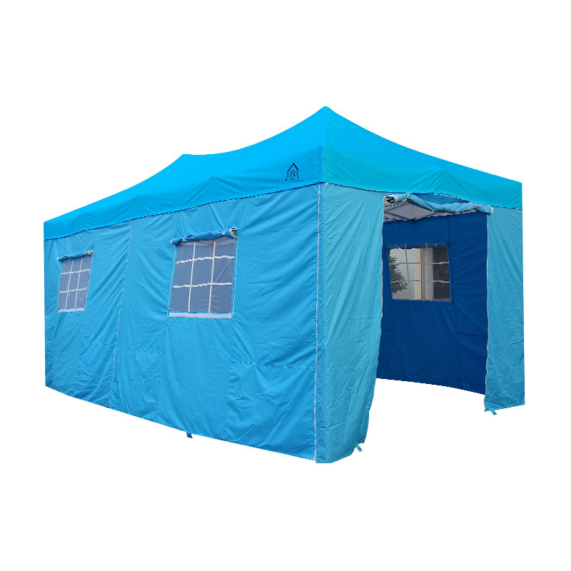 300 g polyesterin PVC -päällystetty alumiinirunko Flinging Gazebo