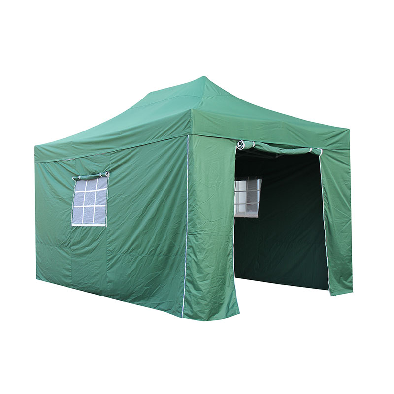 300 g polyesterin PVC -päällystetty alumiinirunko Flinging Gazebo